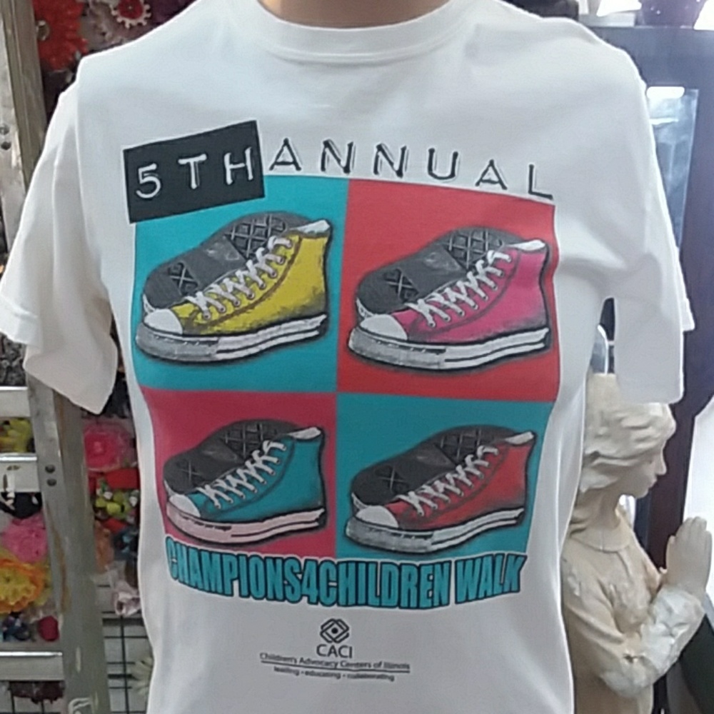 VTG Chuck Taylor Champions4Children Walk T-Shirt
